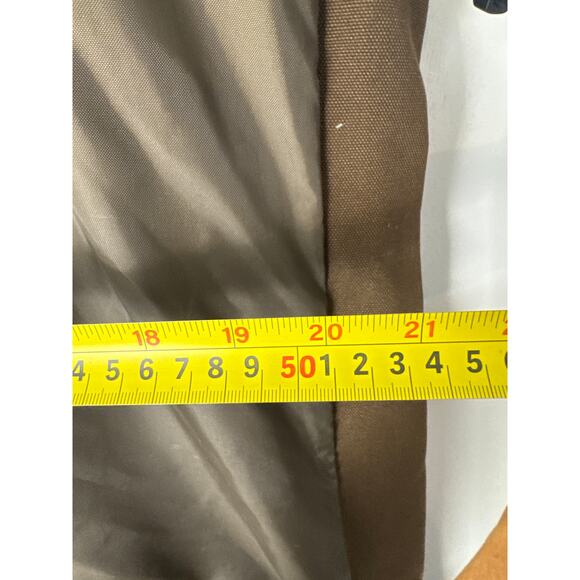 Vintage Cabela’s Canvas & Leather Garment Travel Bag” - Picture 6 of 6